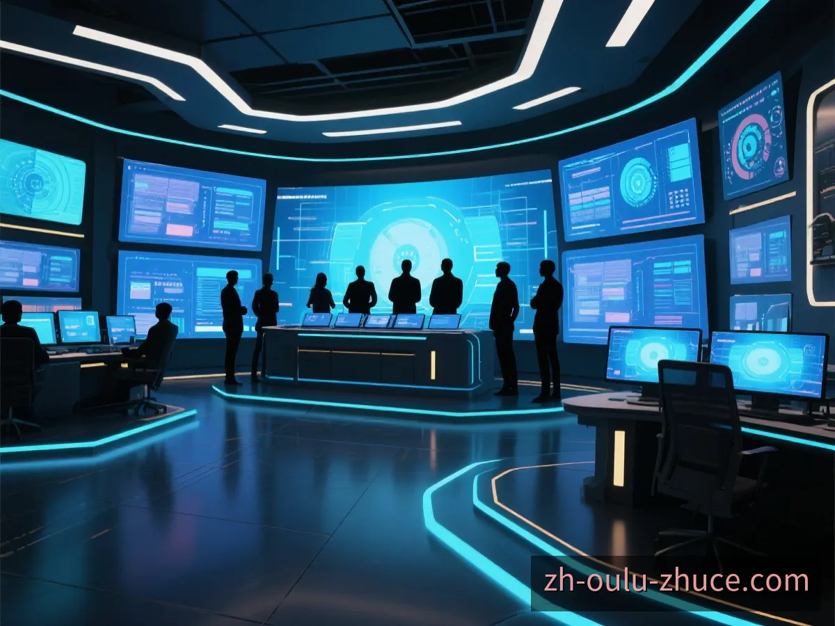 数字娱乐科技运营中心示意图